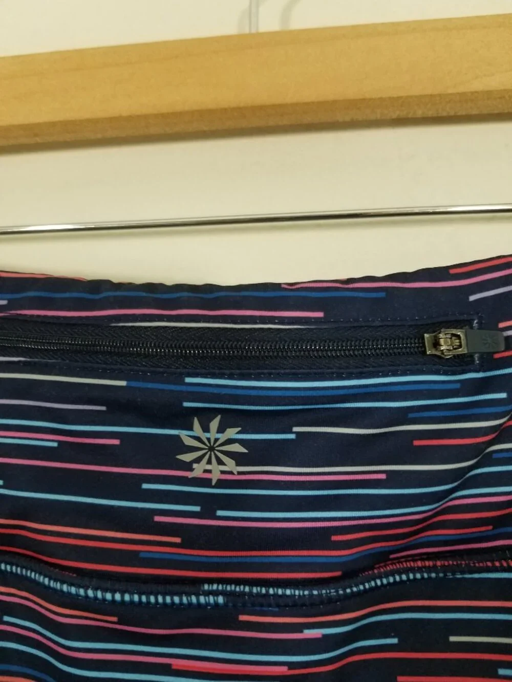 Athleta stripes skirt